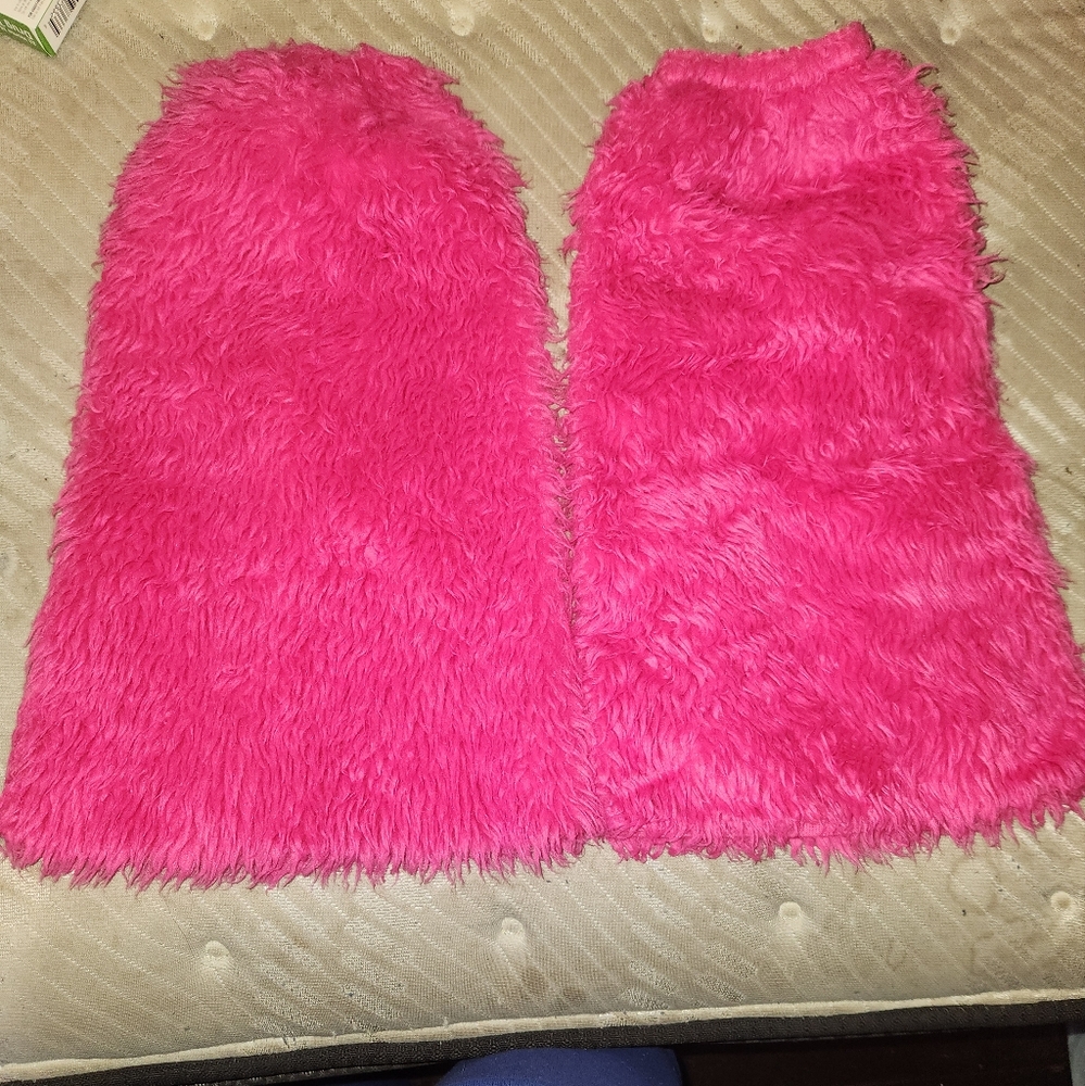 Pink Rave Leg Warmers - Picture 4 of 4